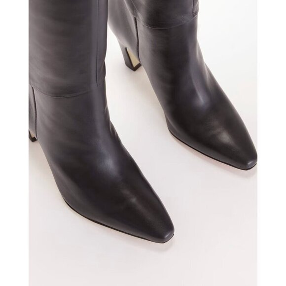 Everlane The Banana Boots in Black Leather New Womens Knee High - Picture 2 of 14